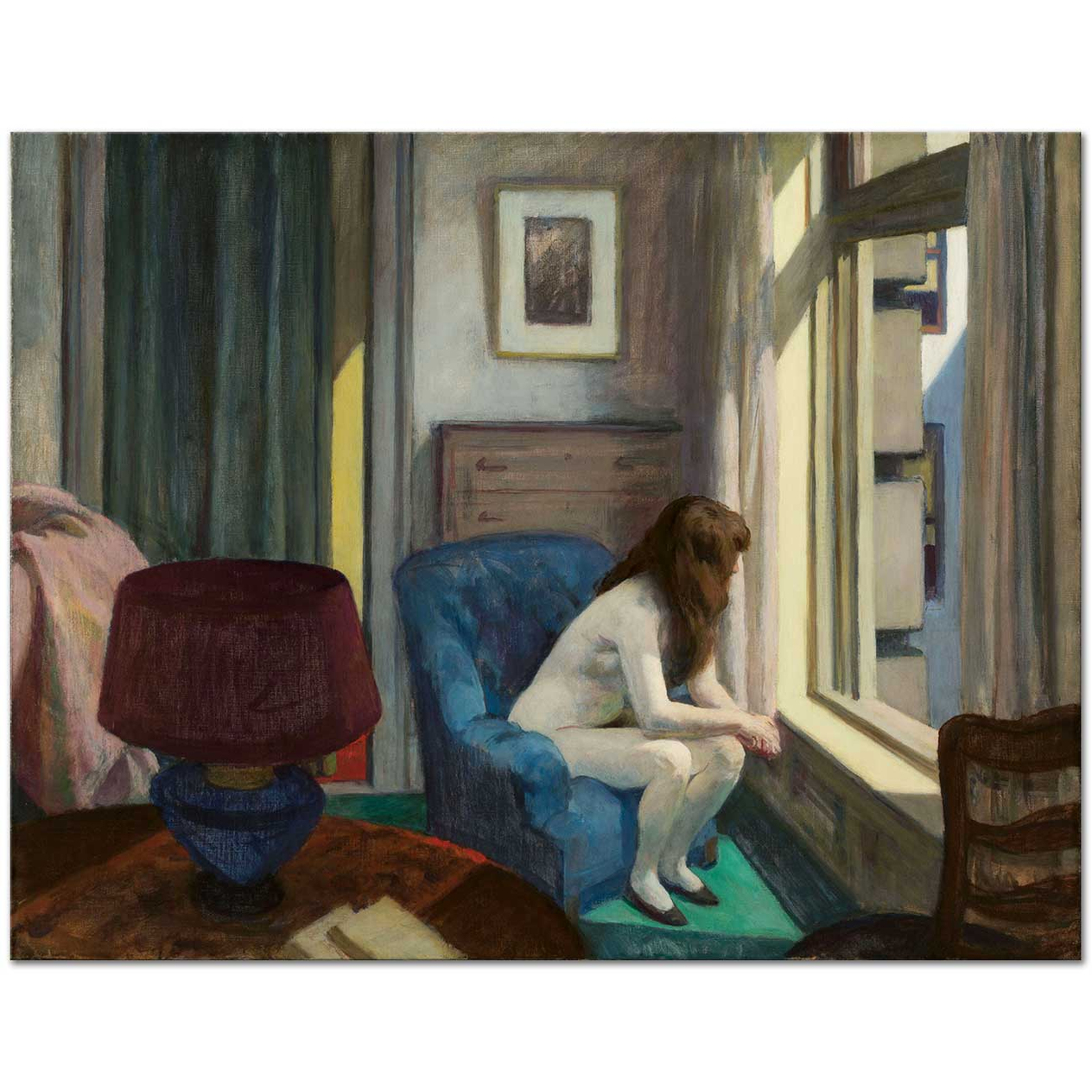 Edward Hopper Eleven A. M. Art Print