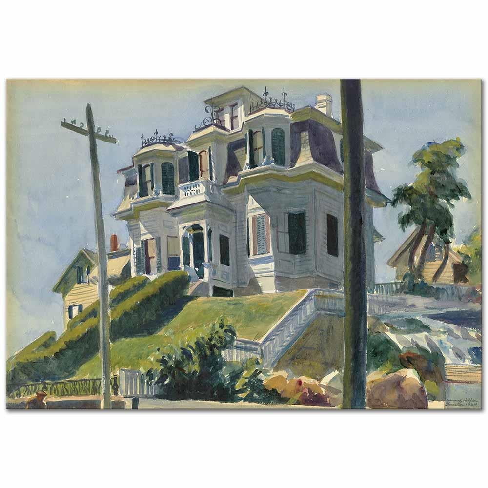 Edward Hopper Haskell Malikanesi Kanvas Tablo