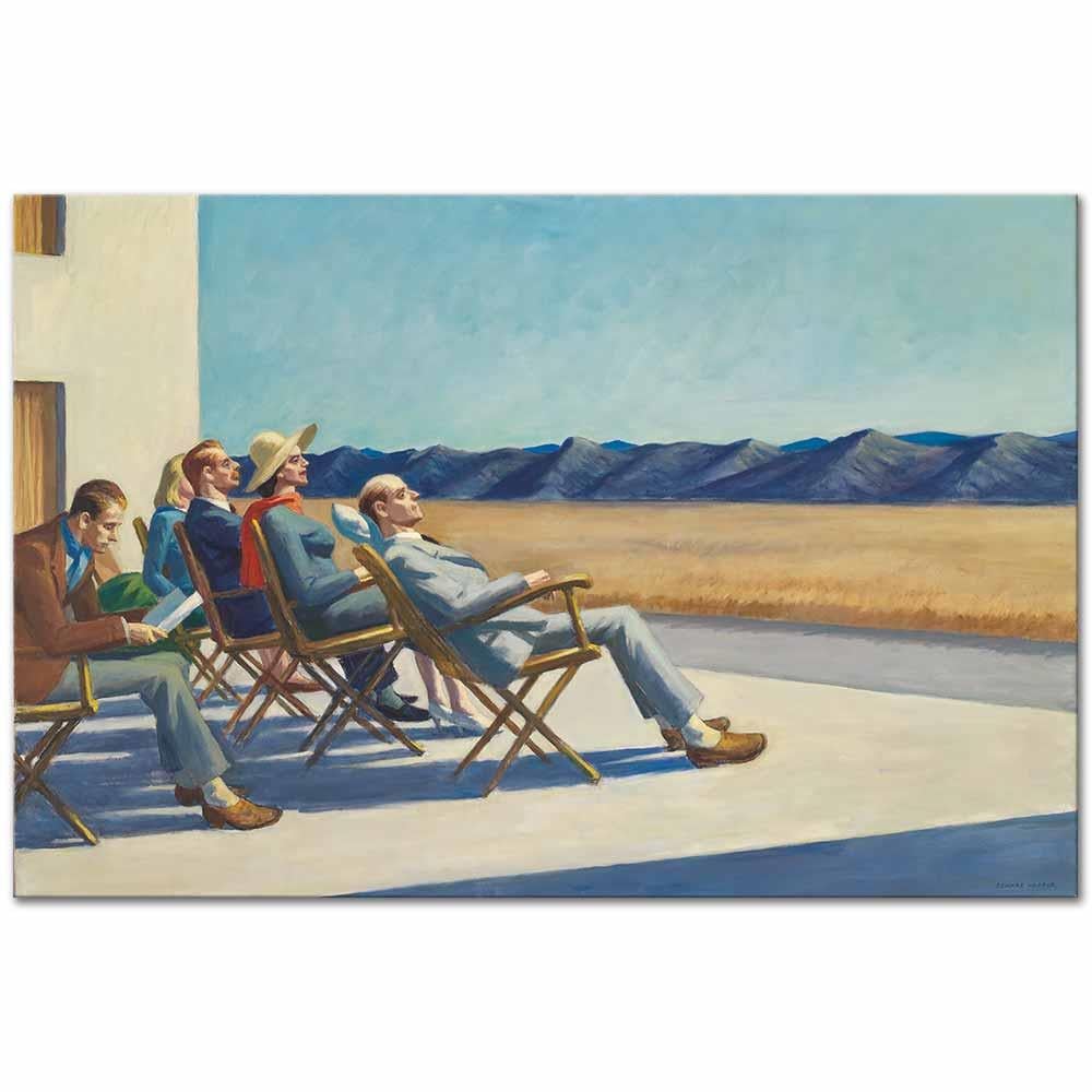 People in the Sun by Edward Hopper