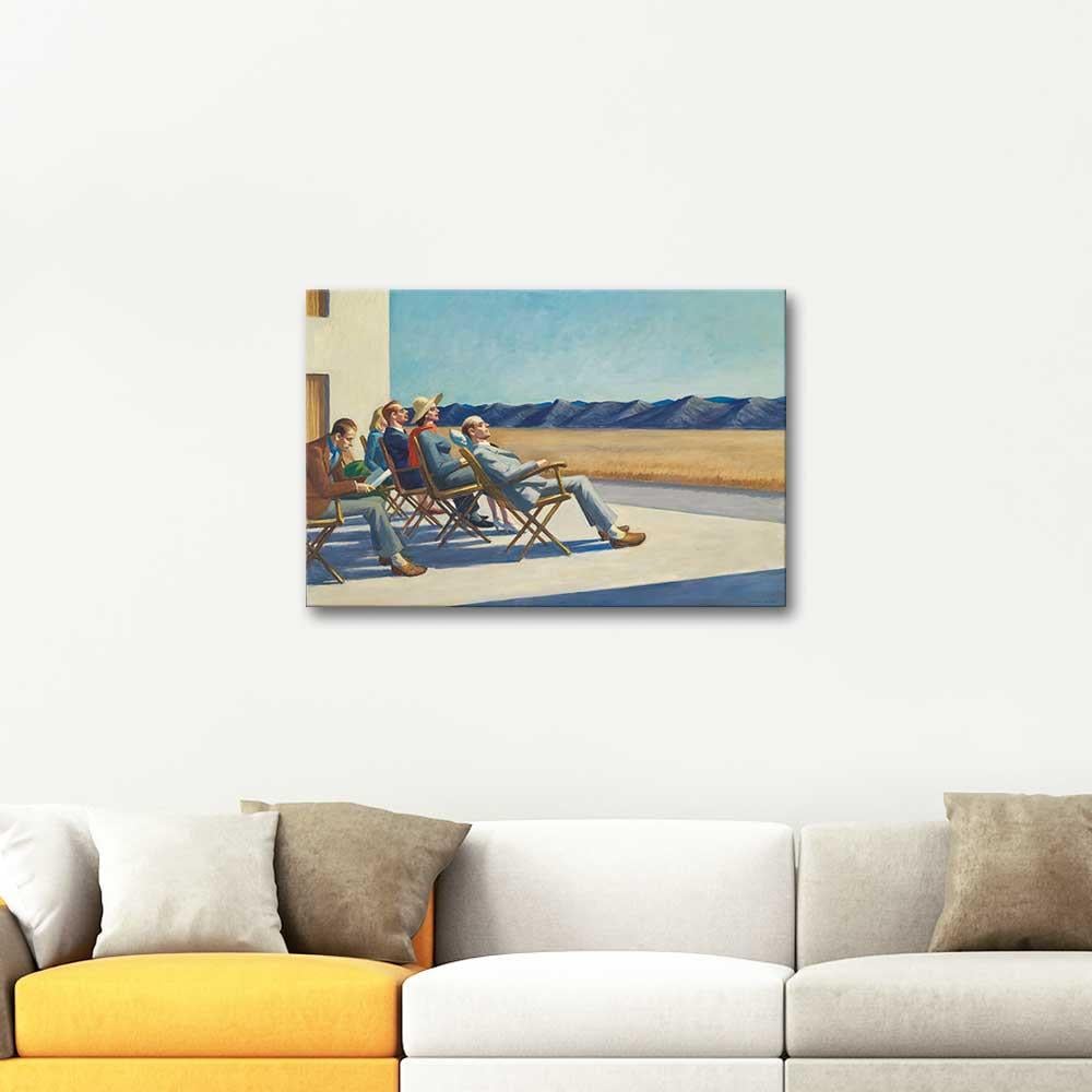 Edward Hopper People in the Sun Art Print