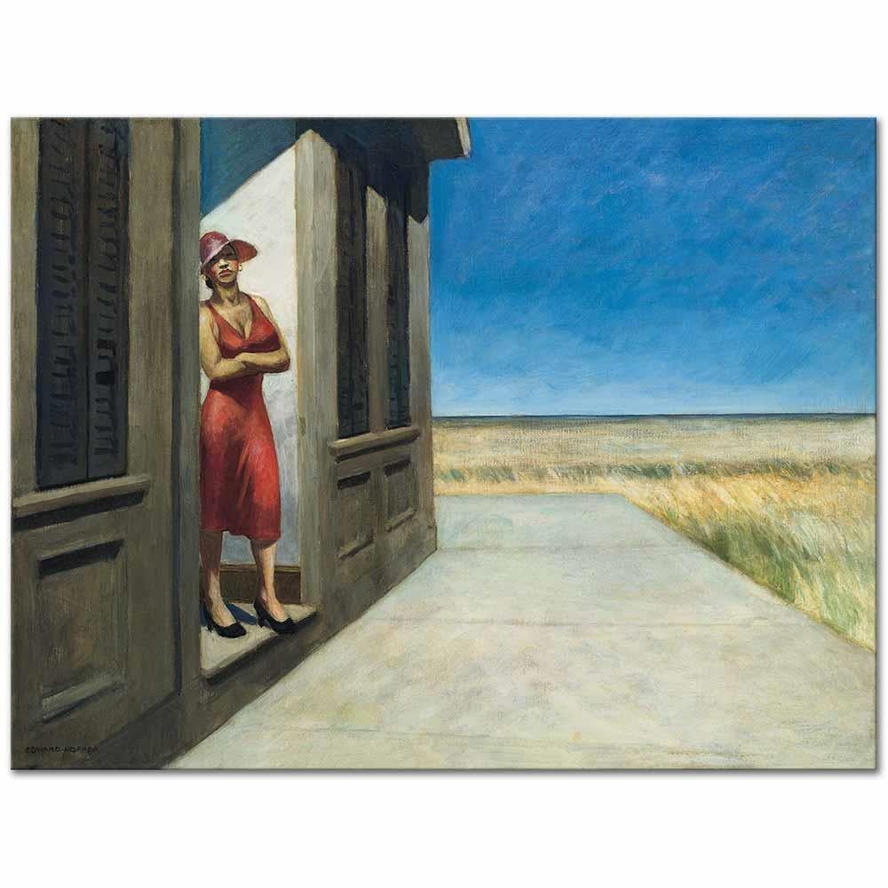 Edward Hopper Güney Carolina Sabahı Kanvas Tablo
