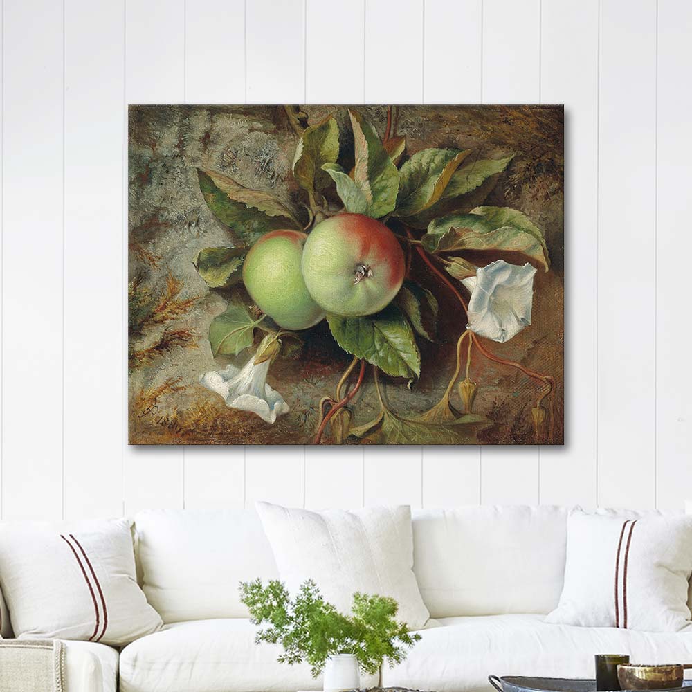 Edward John Poynter Autumn, Apples and Convolvulus Art Print