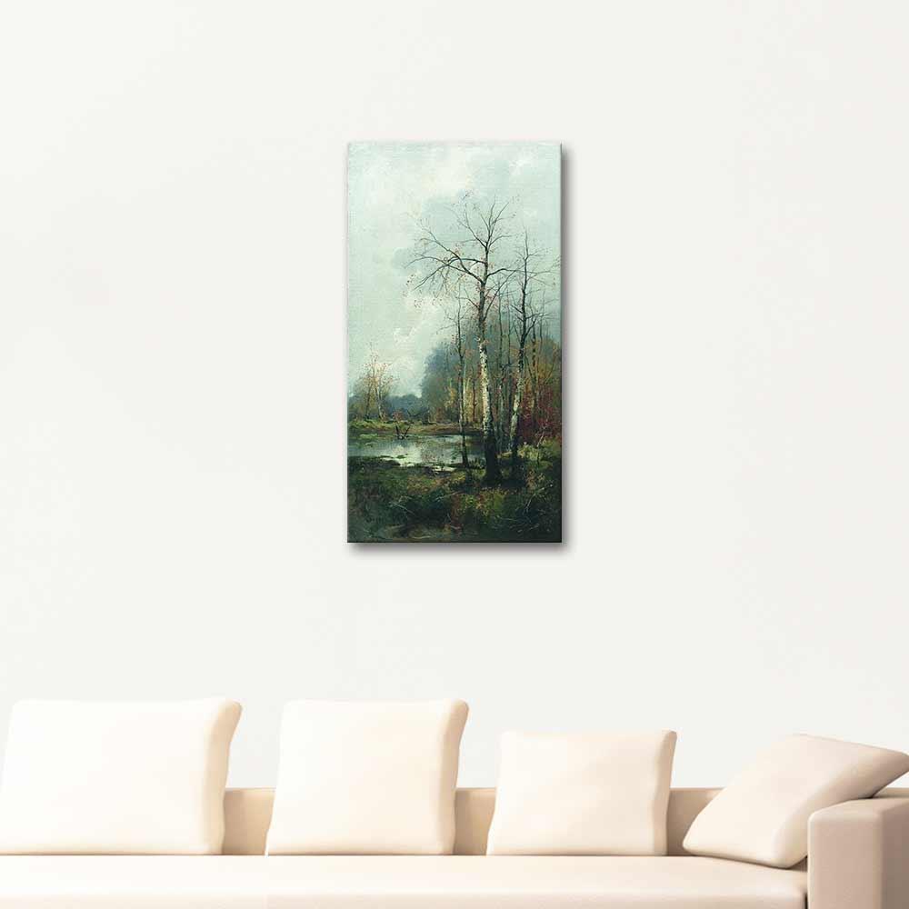 Efim Volkov Forest Landscape Art Print
