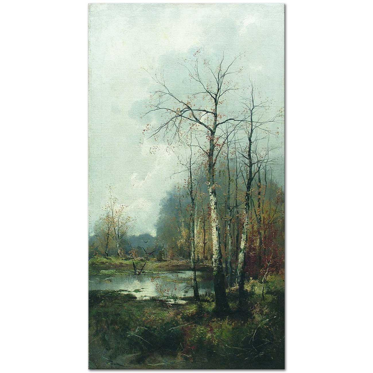 Forest Landscape by Efim Volkov