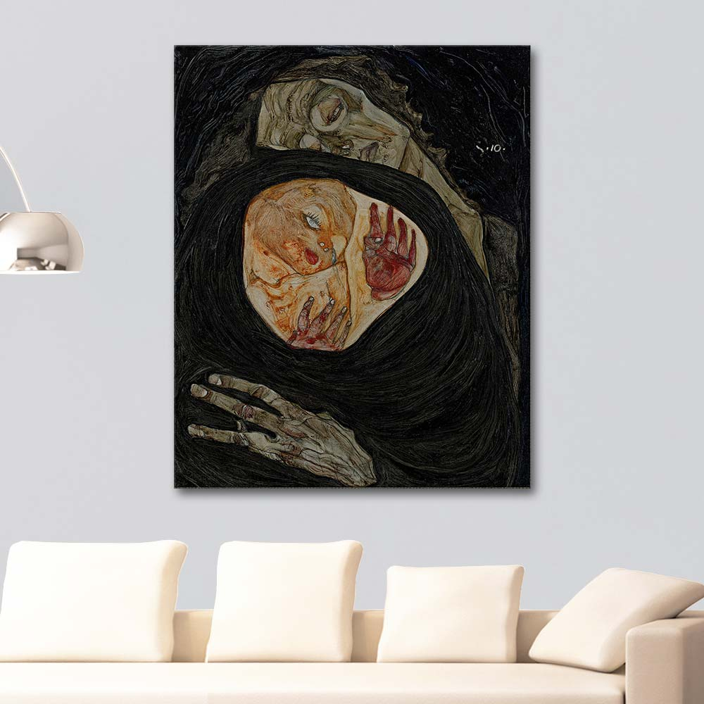 Egon Schiele Dead Mother Art Print
