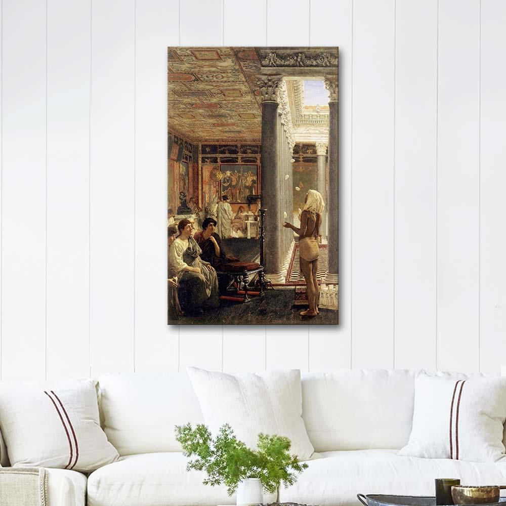 Egyptian Juggler by Sir Lawrence Alma-Tadema as Art Print