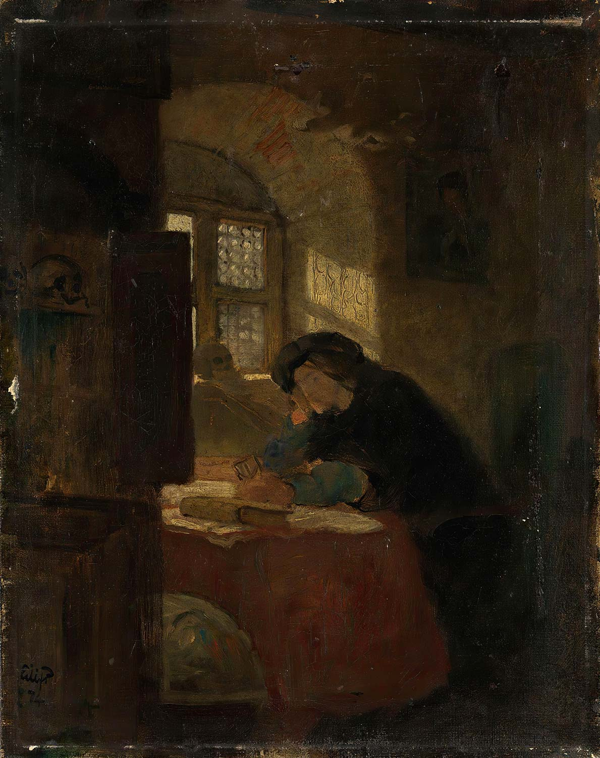 Eilif Peterssen Faust Art Print