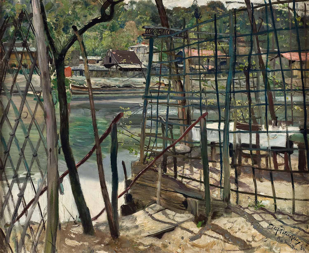 Eilif Peterssen Landscape from Meudon, France Art Print