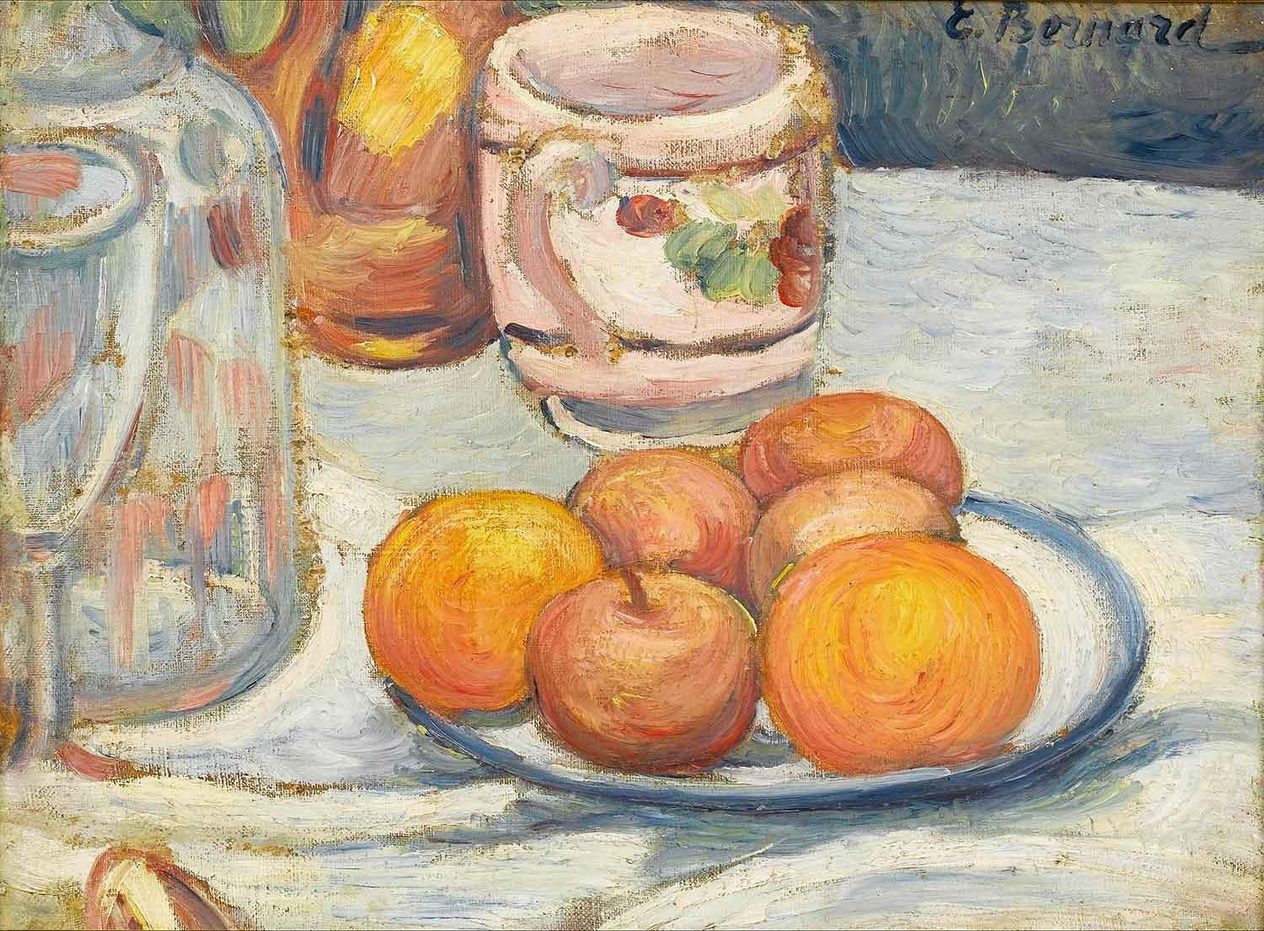 Still Life with Apples by Emile Bernard