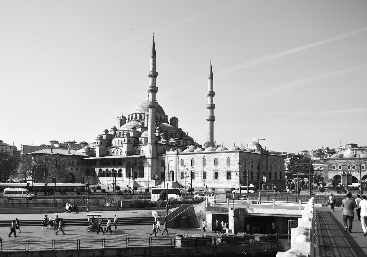 Eminonu Square Istanbul Art Print