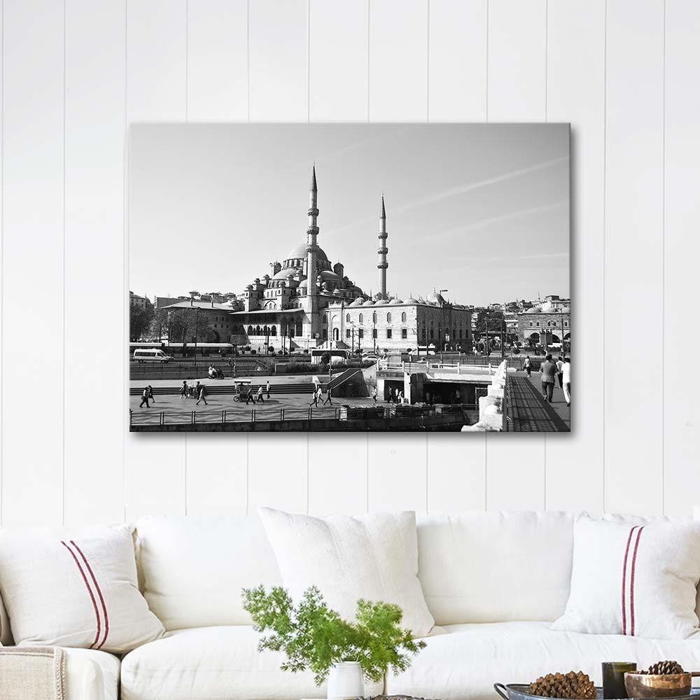 Eminonu Square Istanbul Art Print