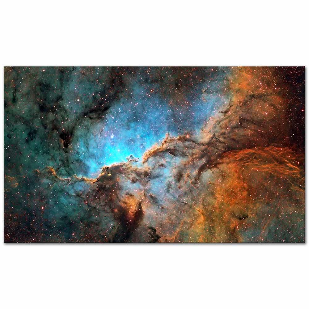 Emission Nebulası Kanvas Tablo