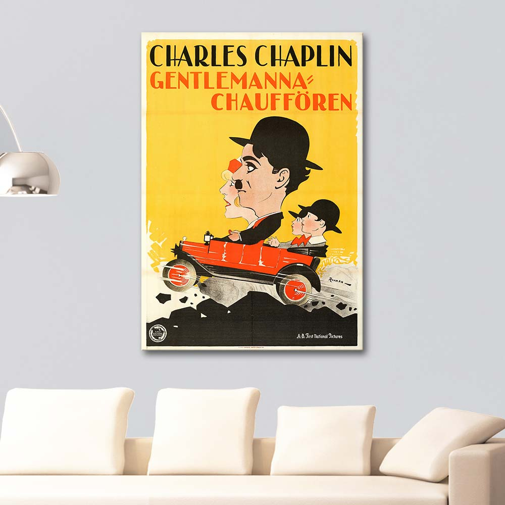 Eric Rohman A Day's Pleasure (Charles Chaplin) Art Print