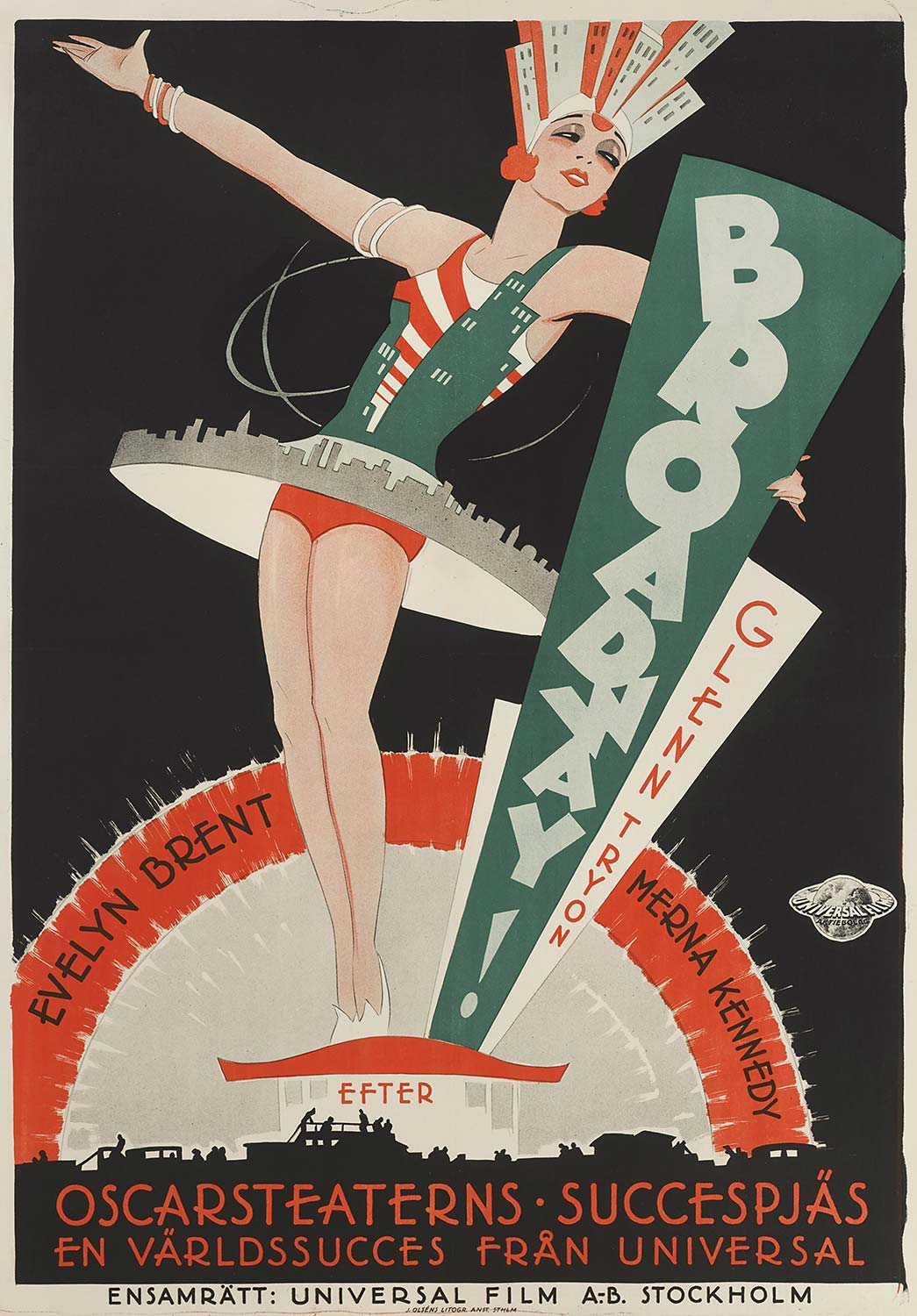 Eric Rohman Broadway Art Print