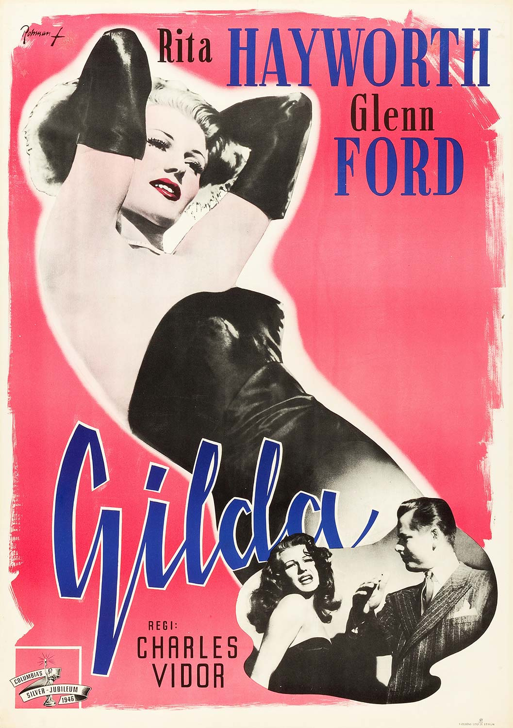 Eric Rohman Gilda Art Print