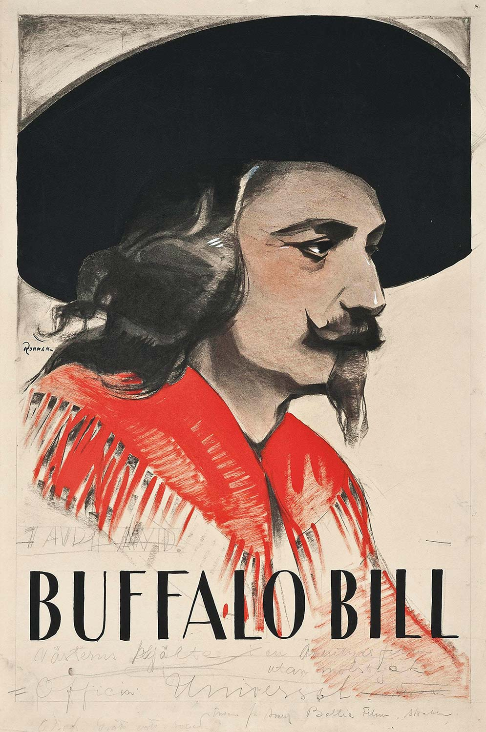Eric Rohman In The Days Of Buffalo Bill Art Print