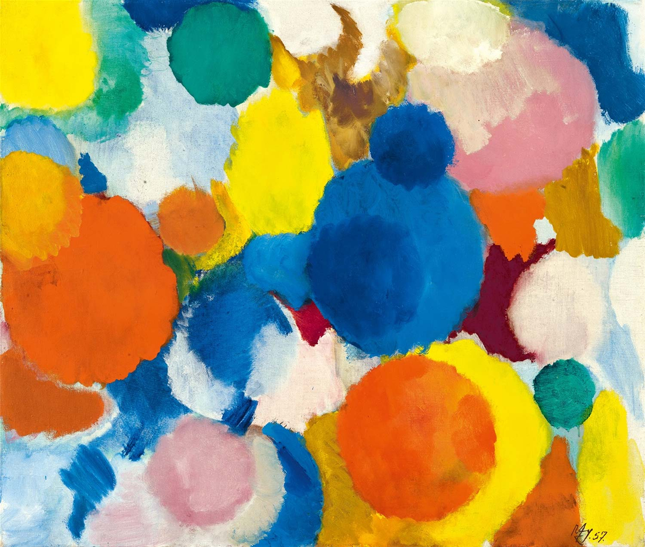 Ernst Wilhelm Nay Vega Art Print
