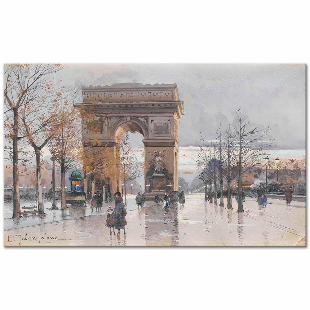 Eugene Galien-Laloue Zafer Takı Kanvas Tablo
