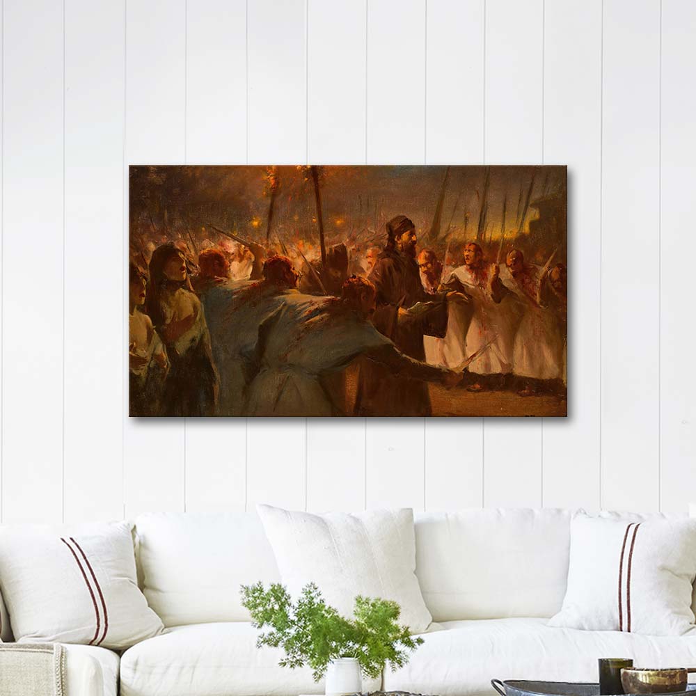 Fausto Zonaro The Tenth of Muharram Art Print