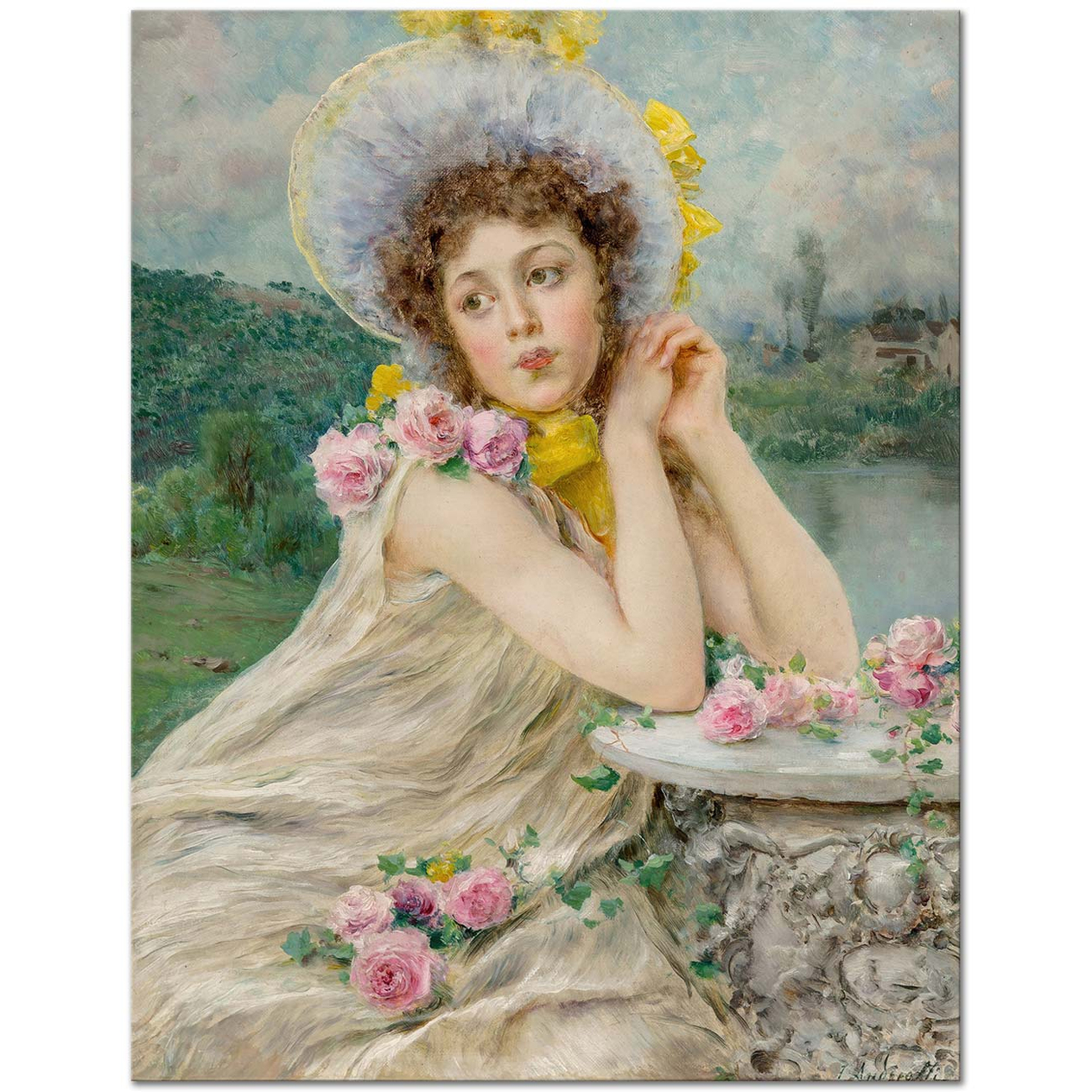 Federico Andreotti Lost in Thought Art Print