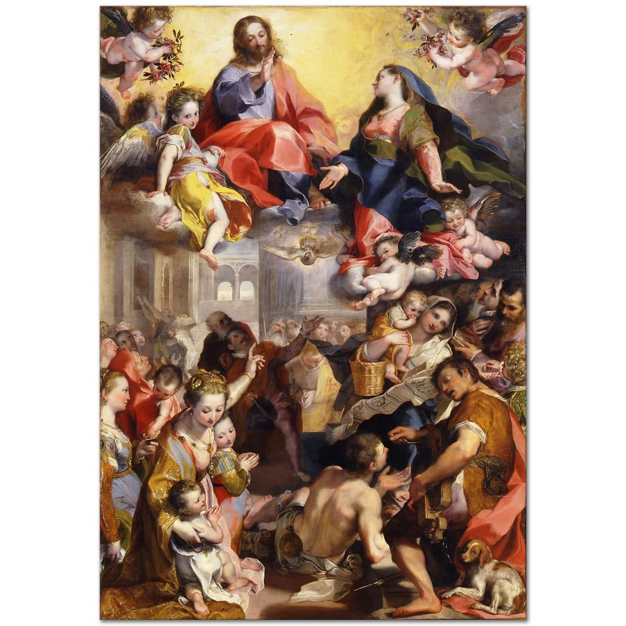 Federico Barocci Madonna Kanvas Tablo