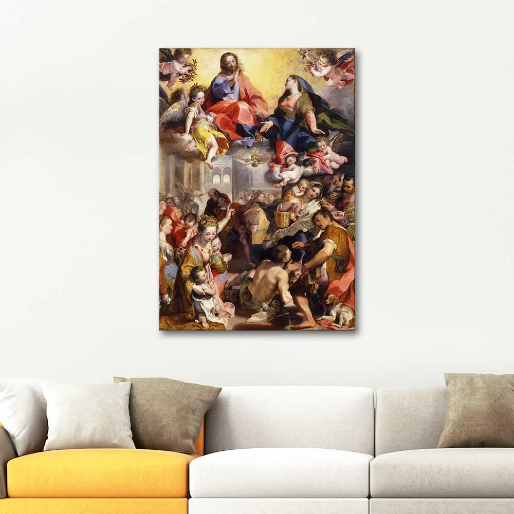 Federico Barocci Madonna Kanvas Tablo