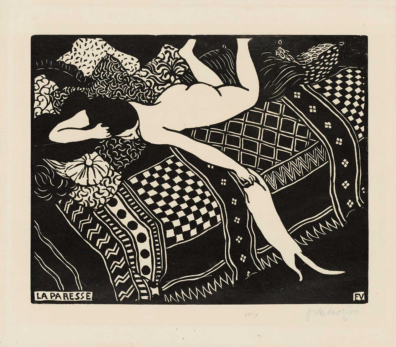 Laziness by Felix Vallotton