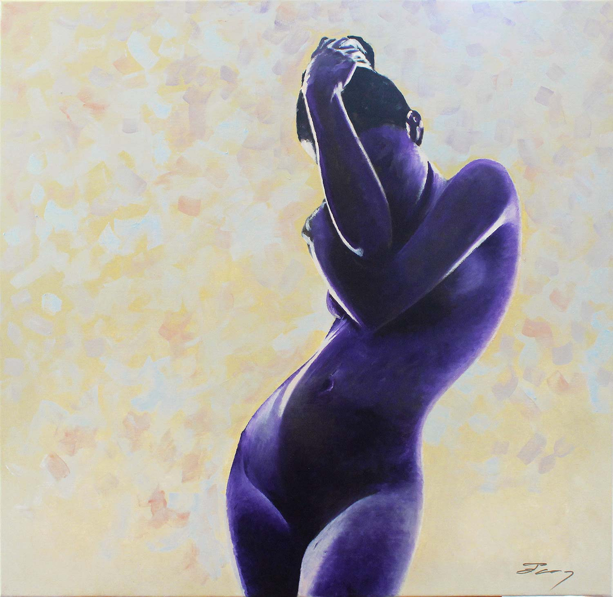 Female Nude Composition 15 Oil Painting