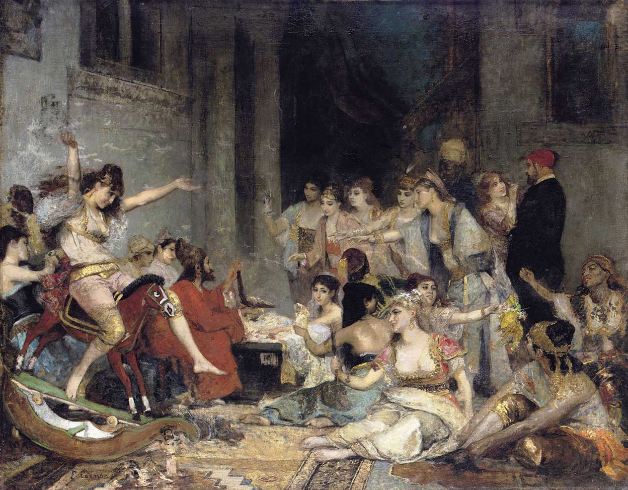 In the Harem by Fernand Cormon