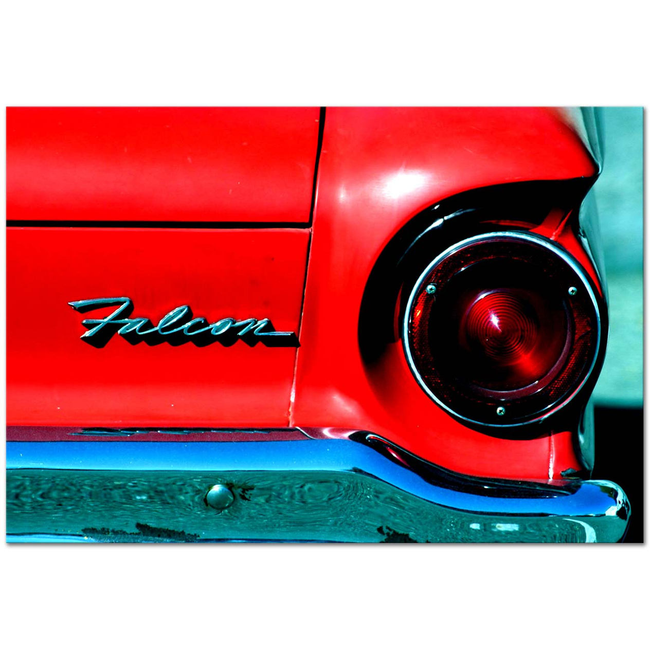 Ford Falcon Klasik Kanvas Tablo