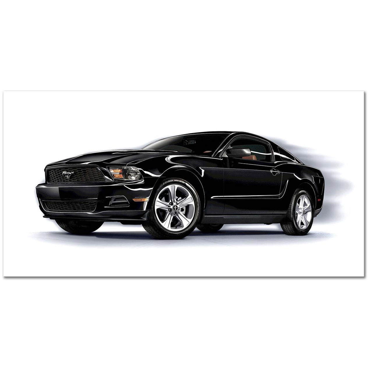 Ford Mustang V6 Kanvas Tablo