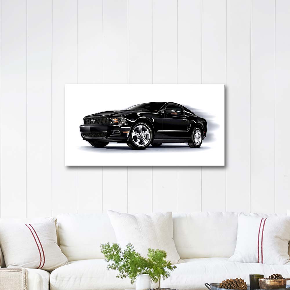 Ford Mustang V6 Art Print