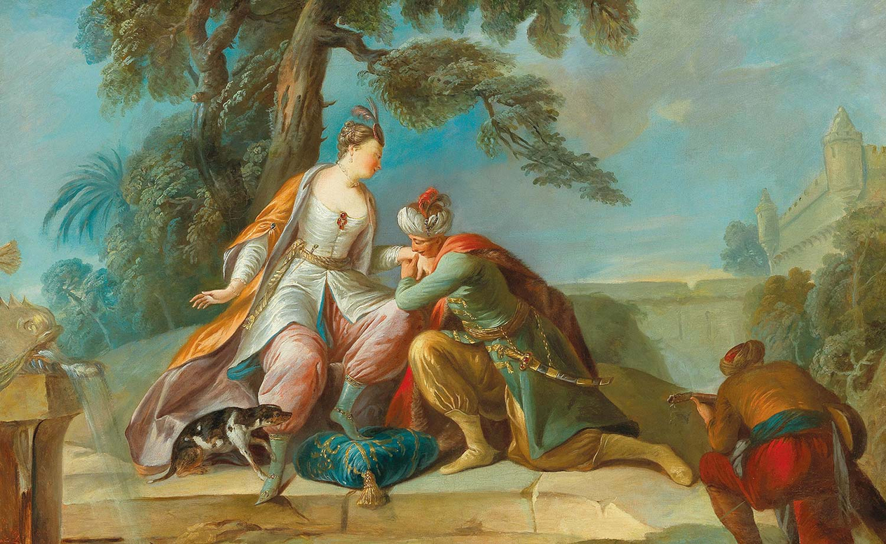 The Amorous Sultan by Francesco Zugno