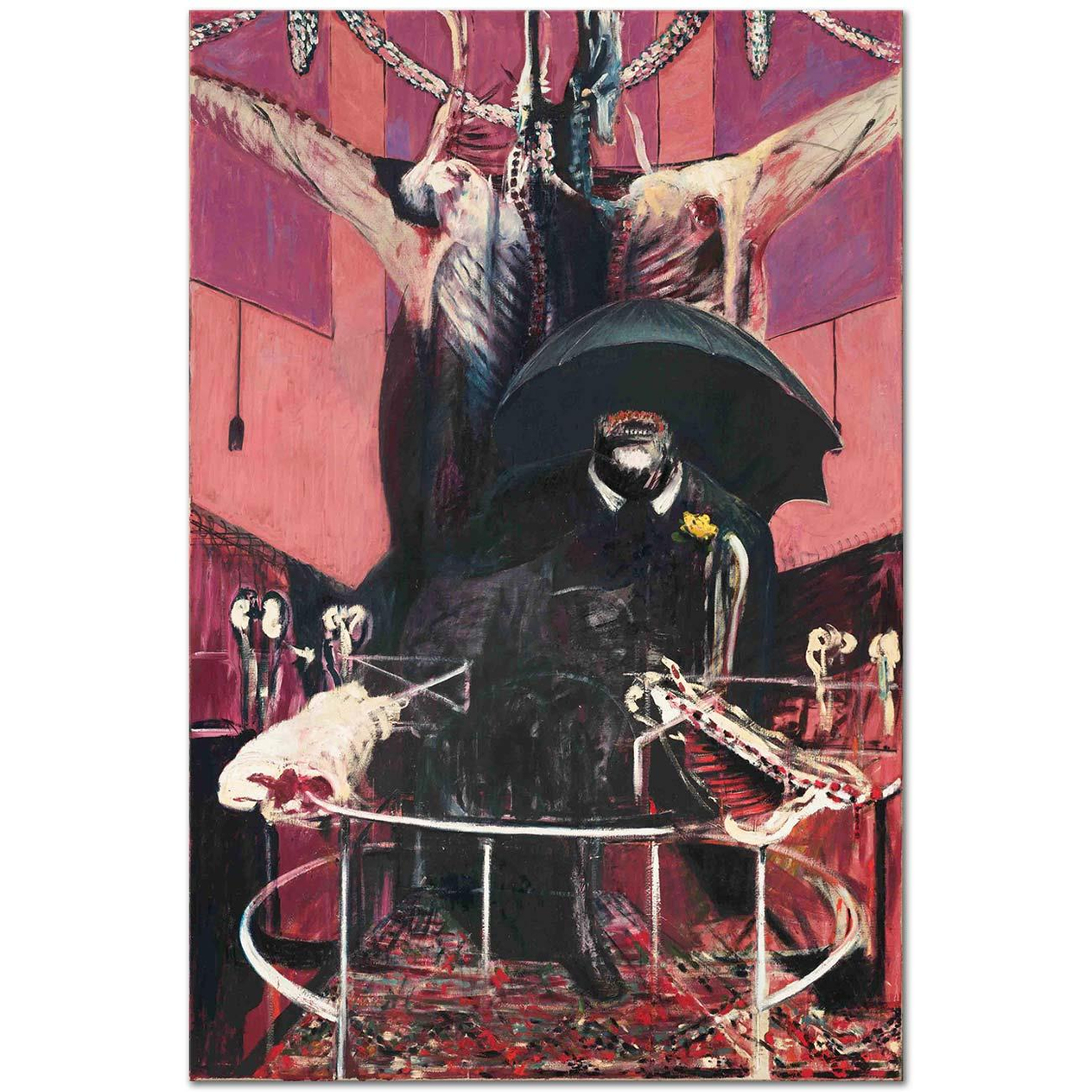 Francis Bacon Resim Kanvas Tablo