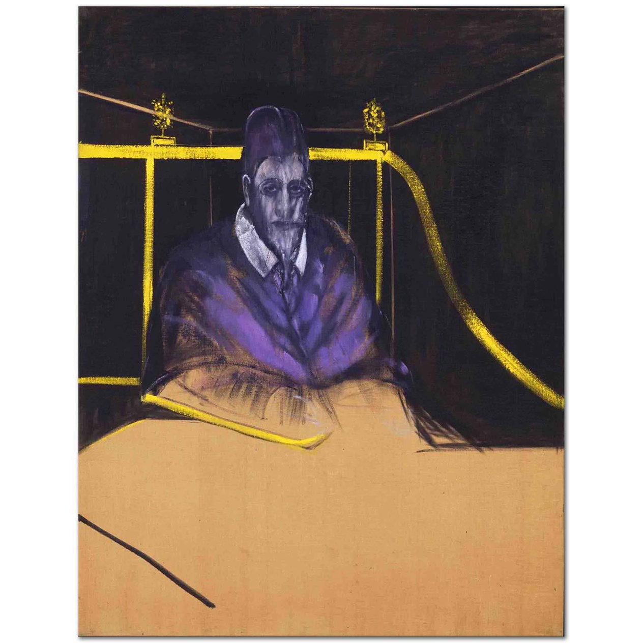 Francis Bacon Portre Etüdü Kanvas Tablo