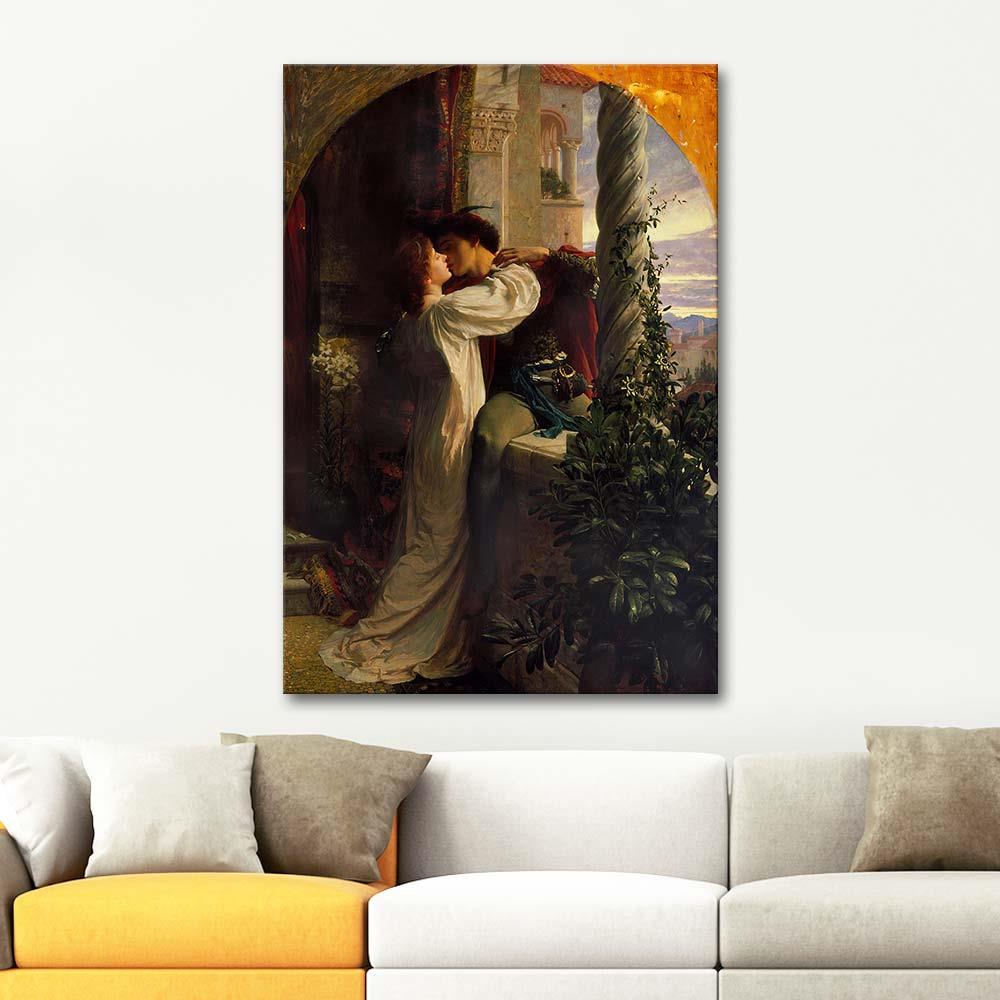 Frank Dicksee Romeo And Juliet Art Print