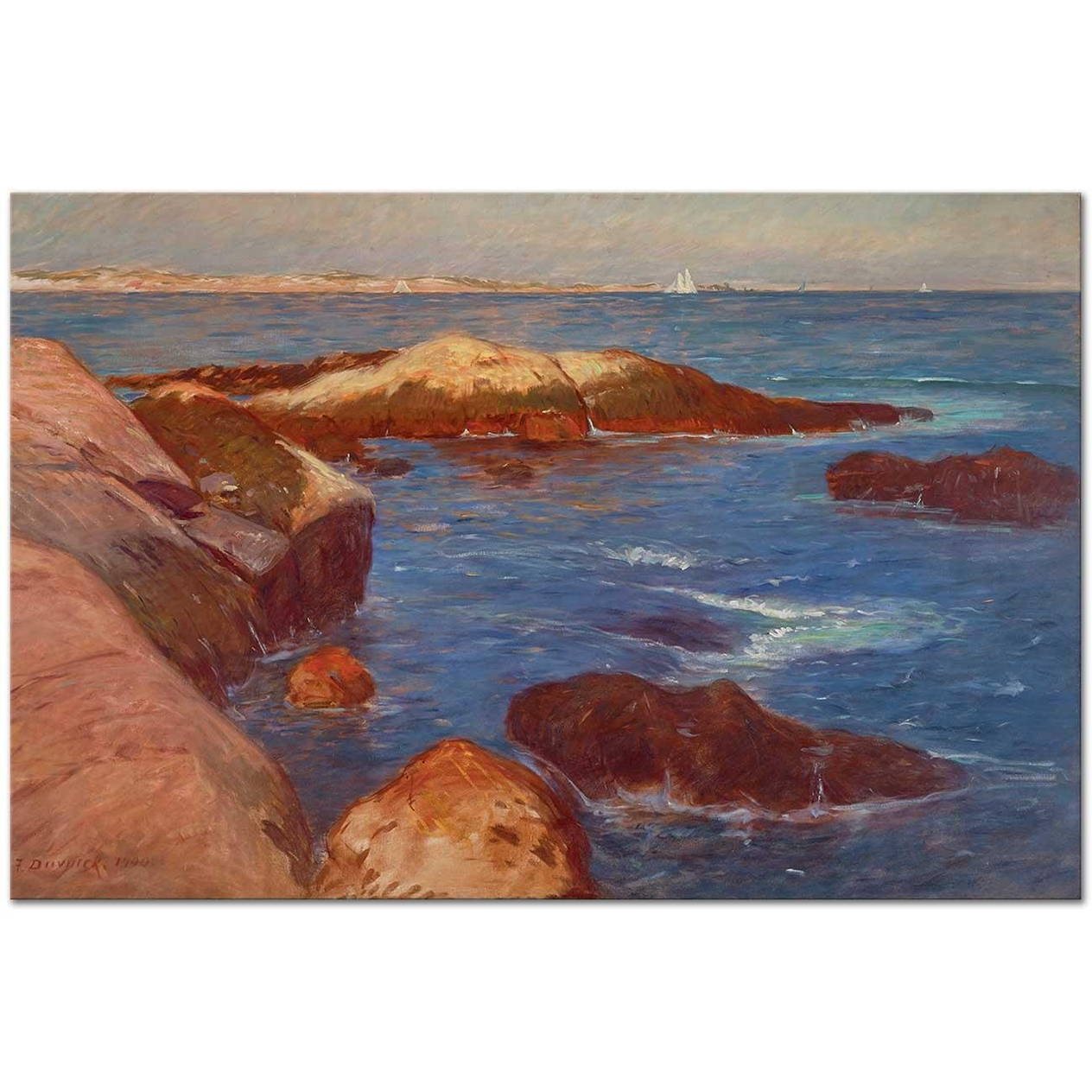 Frank Duveneck Marine Art Print