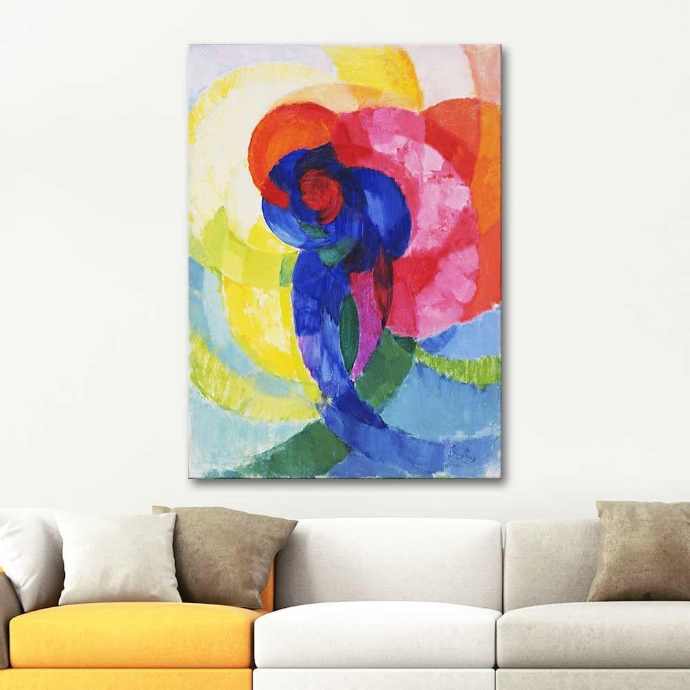 Frantisek Kupka Red and Blue Disks Art Print