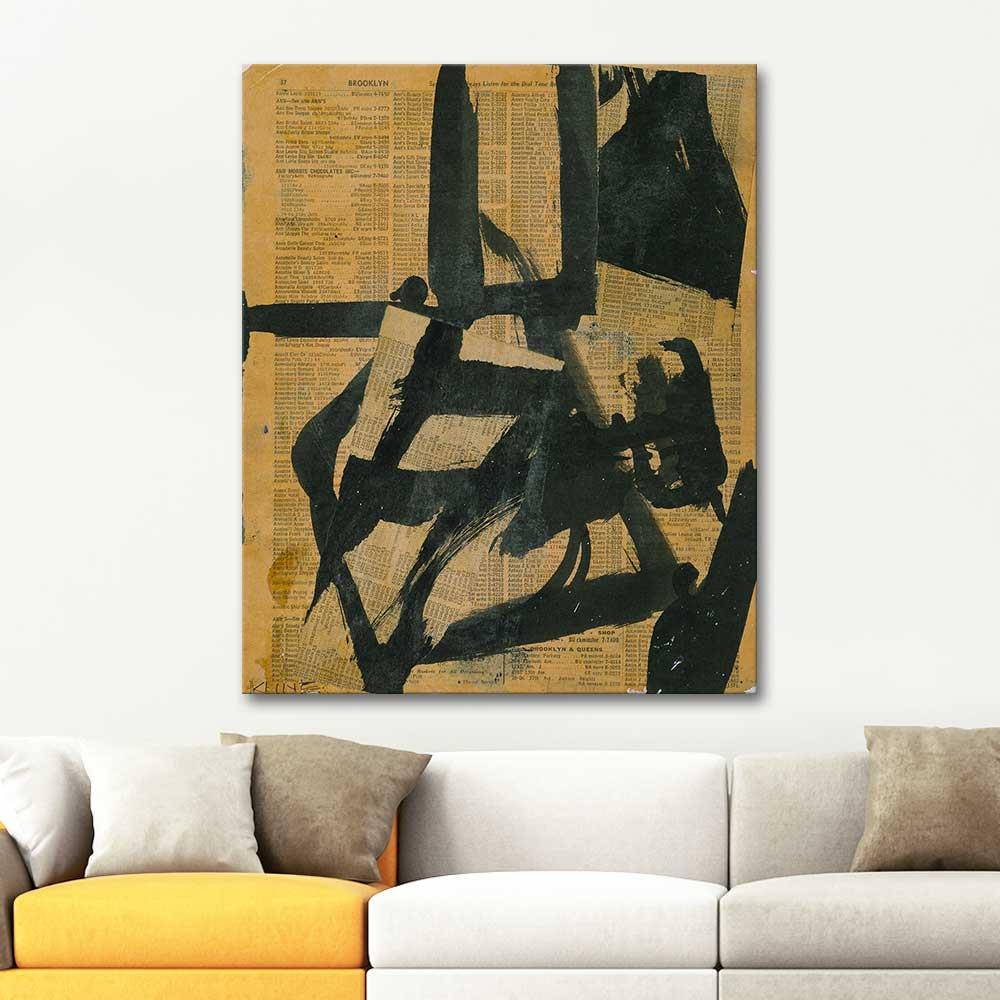 Franz Kline Untitled II Art Print