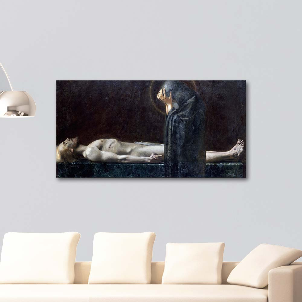 Franz von Stuck Pietà Art Print