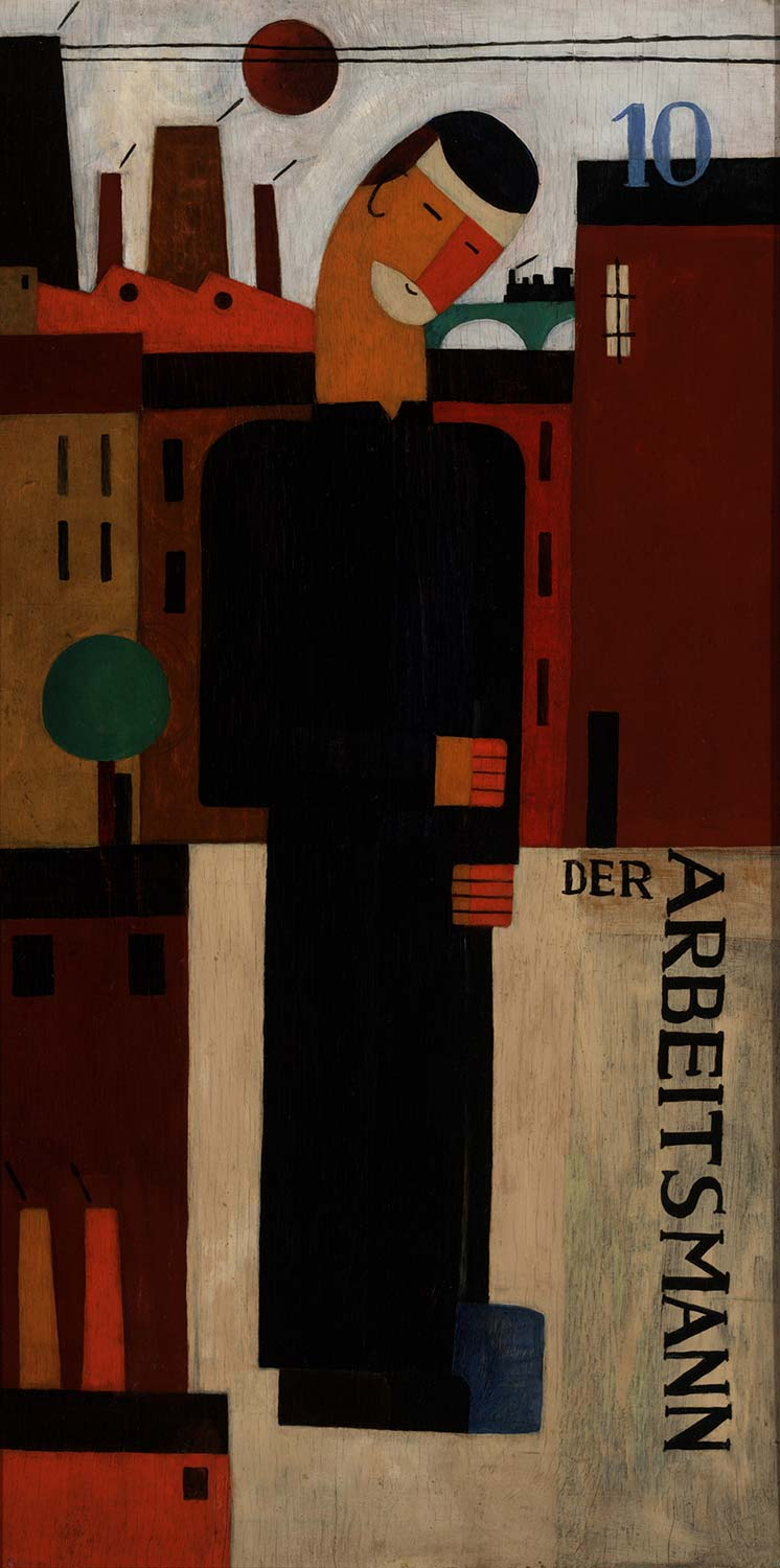 Franz Wilhelm Seiwert The Workman Art Print