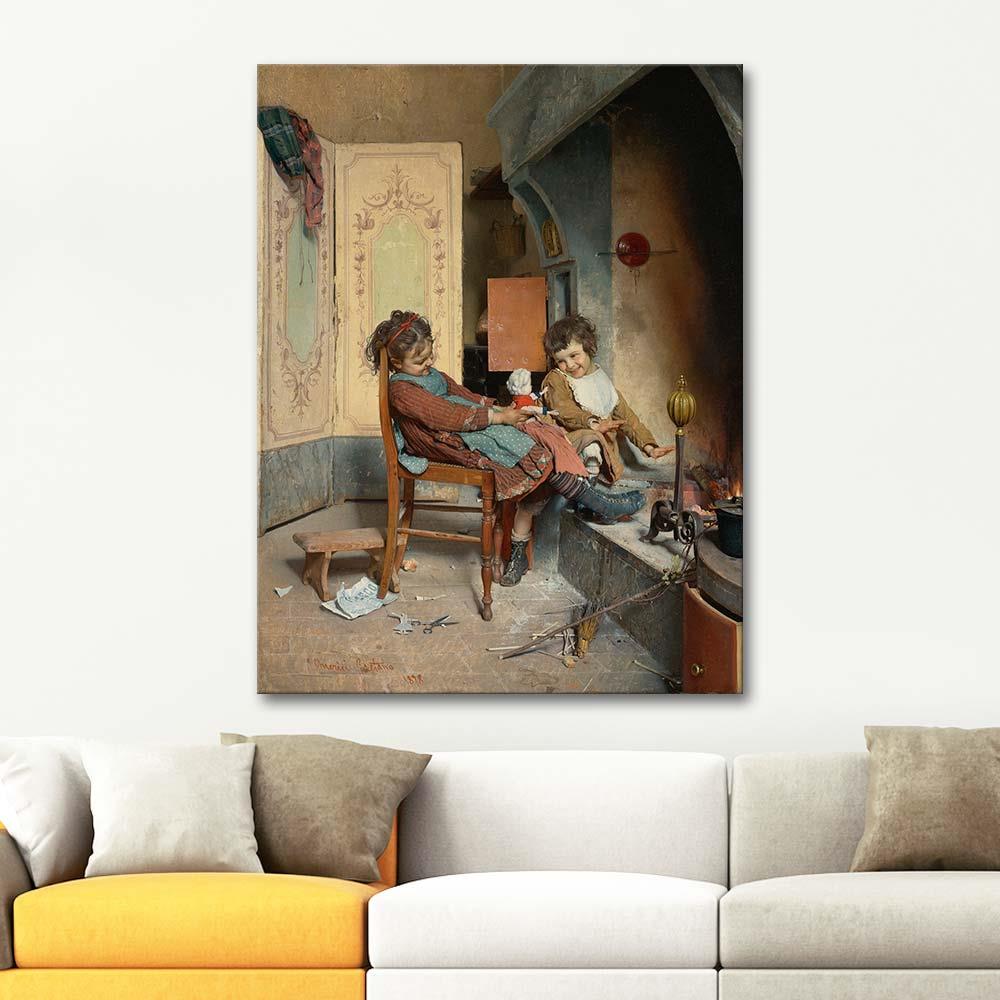 Gaetano Chierici Game Joy Art Print