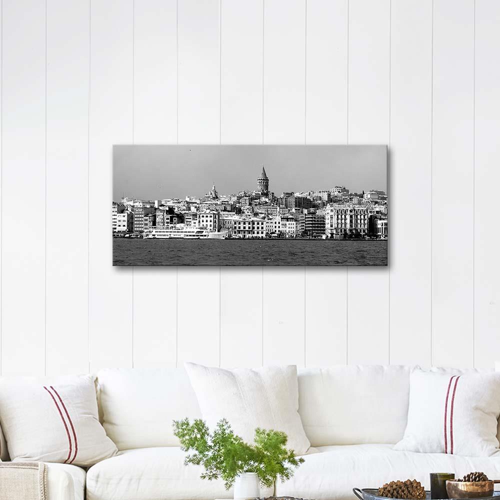 Galata Kulesine Bakış Kanvas Tablo