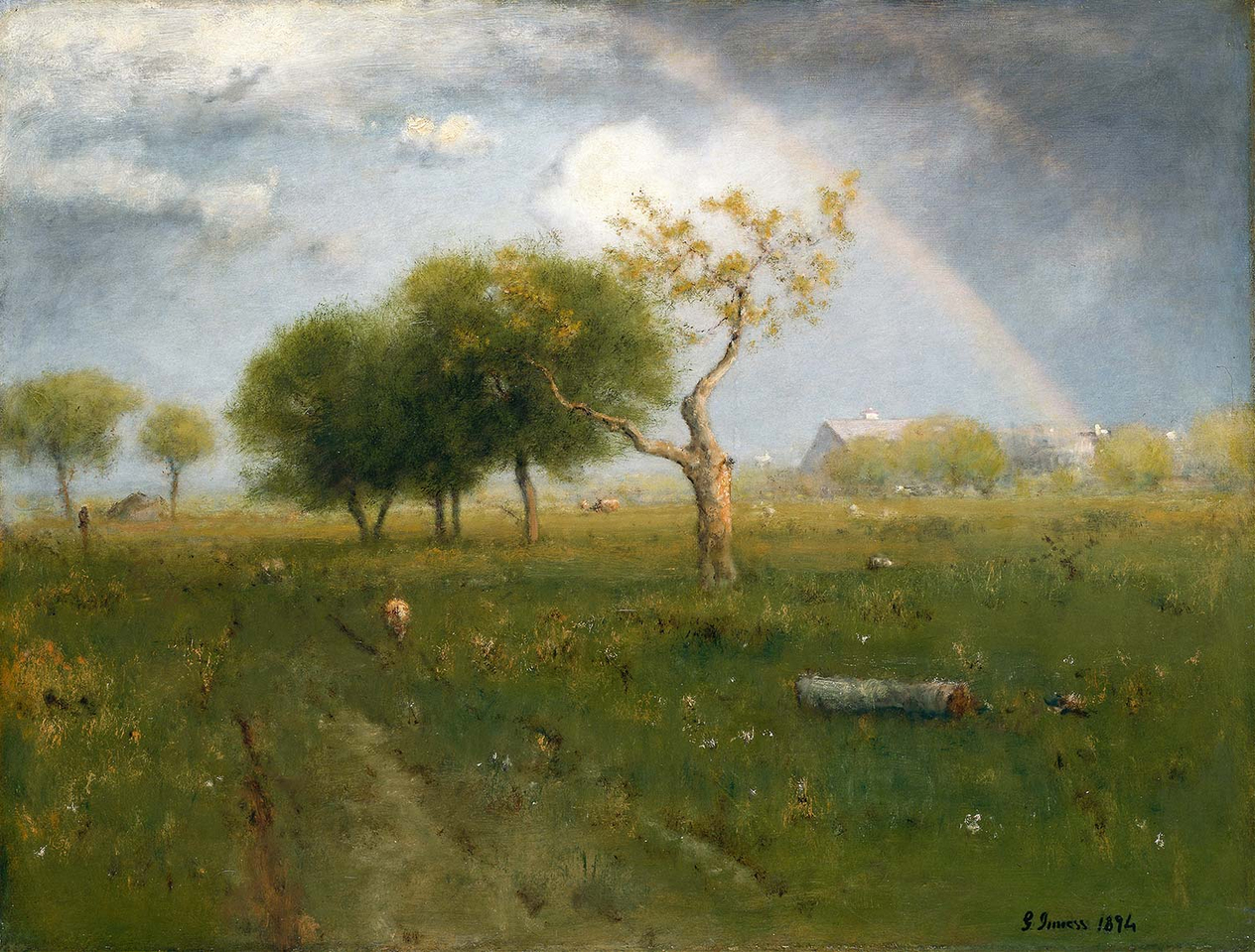 George Inness After A Summer Shower Art Print