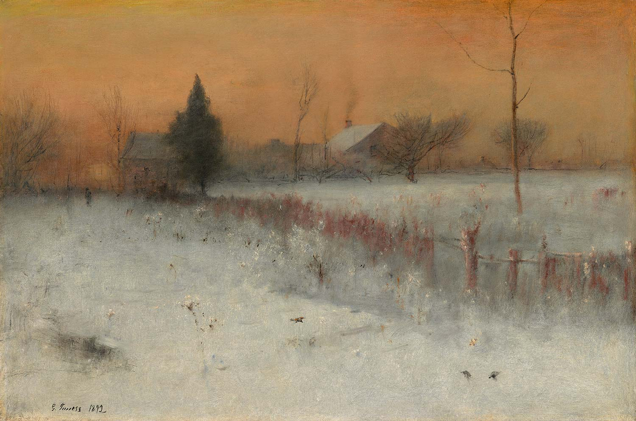 George Inness Home At Montclair Art Print