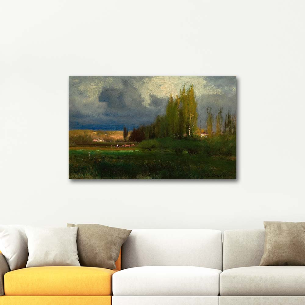 George Inness Landscape Study Art Print