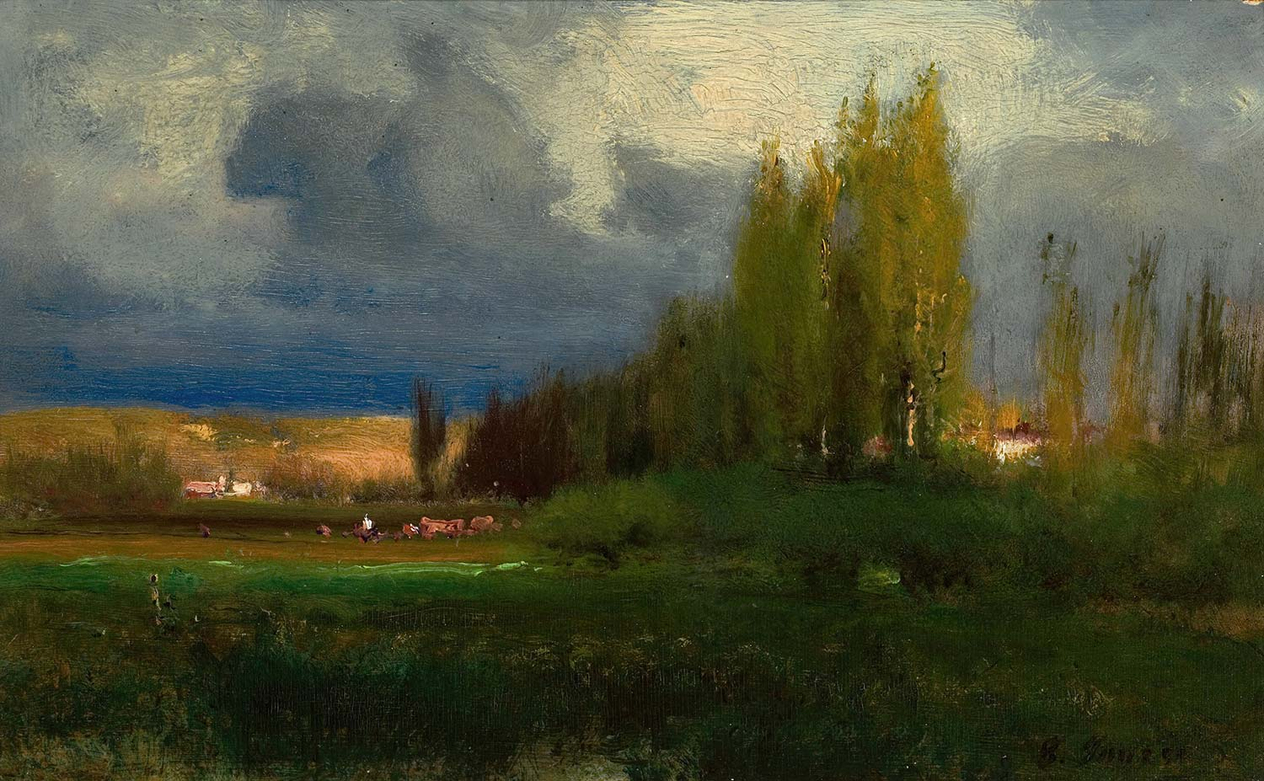 George Inness Landscape Study Art Print