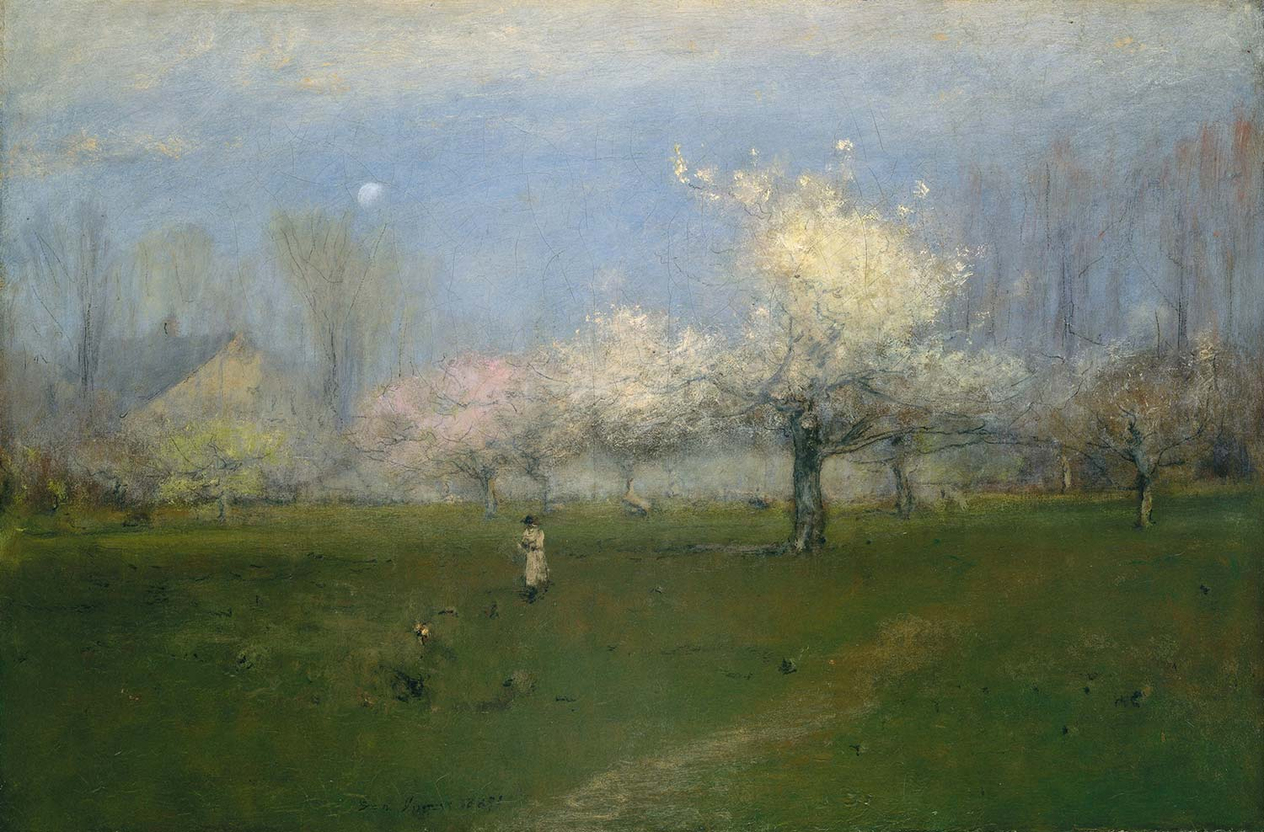 George Inness Spring Blossoms Montclair Art Print