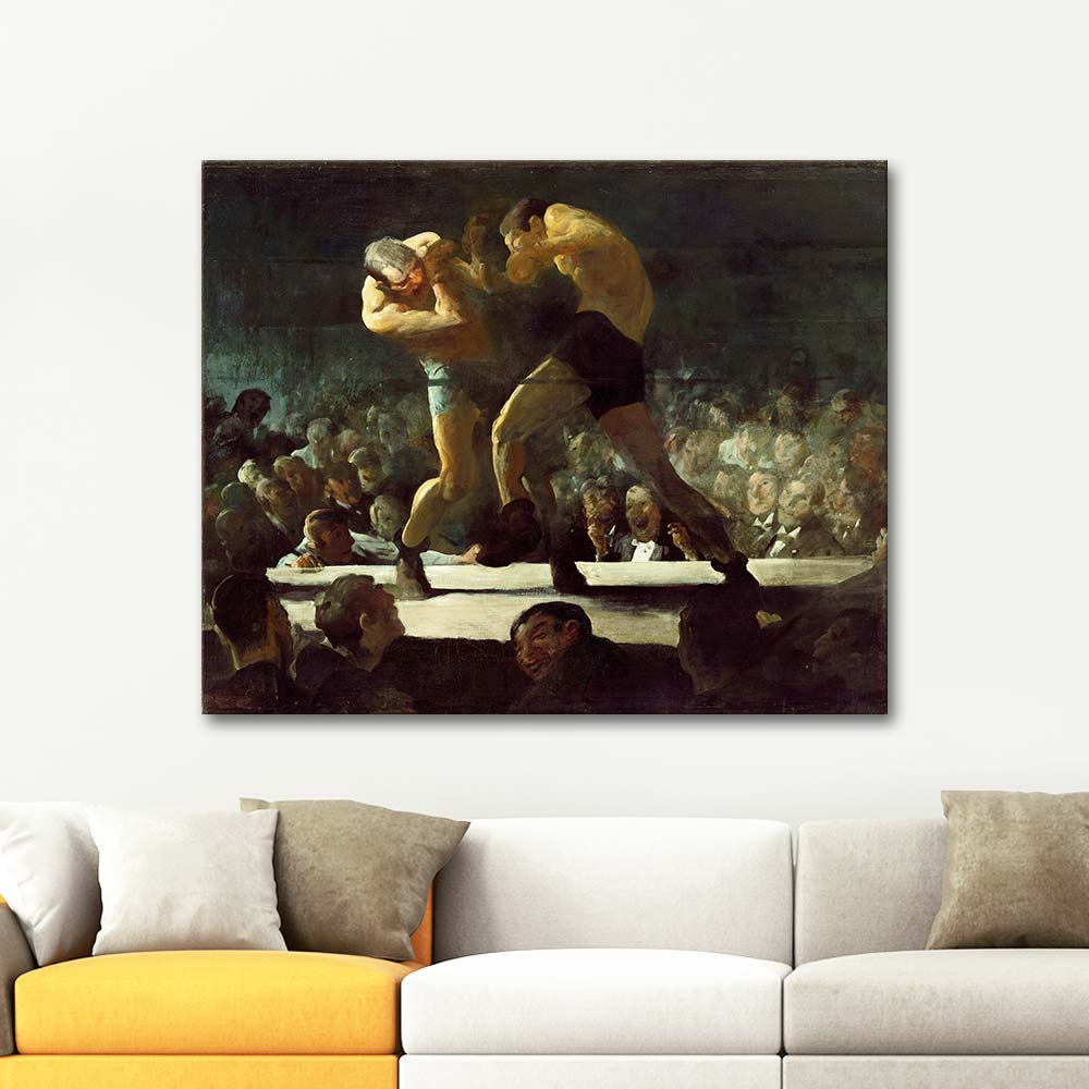 George Wesley Bellows Club Night Art Print