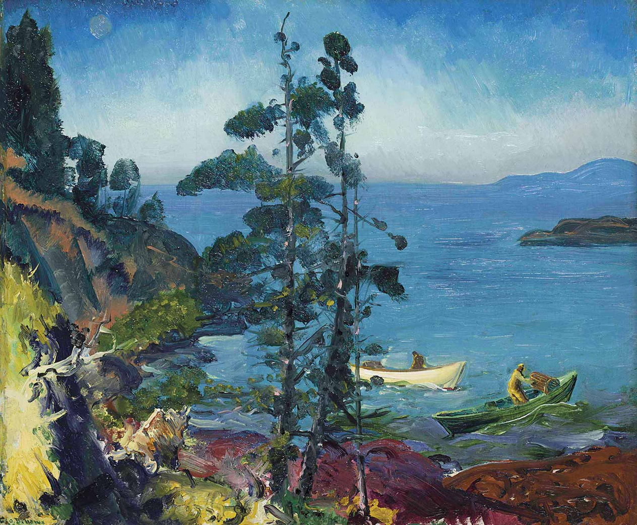 Evening Blue by George Wesley Bellows
